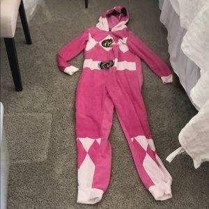 Halloween costume - pink power ranger